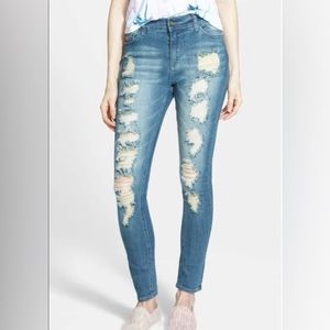 NWT. Lee Cooper Janie Skinny Distressed Jeans W28” L29 5/8
